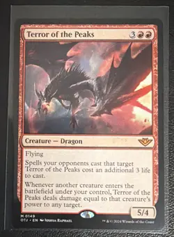 Magic the Gathering Terror of the Peaks Mythic - Image 1