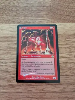 MTG Anger — Judgment (JUD) — Foil — Near Mint - Image 1