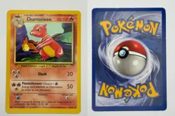Charmeleon 24/102 Uncommon Base Set Unlimited Pokemon Moderately Played - Image 1