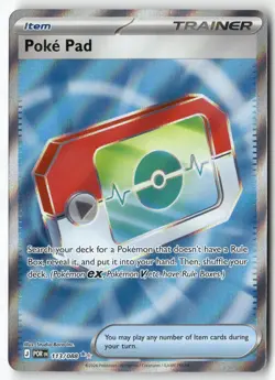 Poke Pad 113/088 Ultra Rare Perfect Order Pokemon Holo Near Mint - Image 1