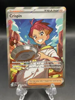 Crispin Full Art Trainer 164/142 Stellar Crown Pokemon TCG - Image 1