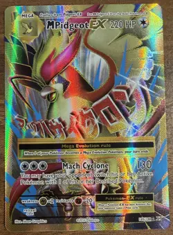 Pokemon TCG XY Evolutions M Pidgeot EX Full Art Holo Card 105/108 - Image 1