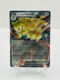 🔥Pokemon TCG-Team Rocket's Persian ex 218-Black Star Promo-Holo-M/NM!🔥 - Image 1