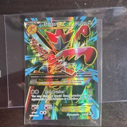 Pokemon TCG M Scizor EX 120/122 Breakpoint Ultra Rare Full Art Holo English - Image 1