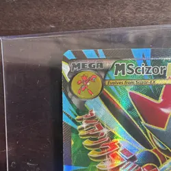 Pokemon TCG M Scizor EX 120/122 Breakpoint Ultra Rare Full Art Holo English - Image 2