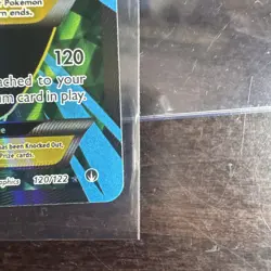 Pokemon TCG M Scizor EX 120/122 Breakpoint Ultra Rare Full Art Holo English - Image 4
