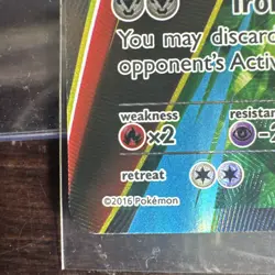 Pokemon TCG M Scizor EX 120/122 Breakpoint Ultra Rare Full Art Holo English - Image 5