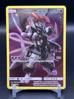 Armored Mewtwo SM228 Pokemon Black Star Promo Holo English NM - Image 1