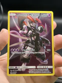 Armored Mewtwo SM228 Pokemon Black Star Promo Holo English NM - Image 3