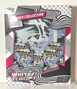 Pokemon TCG Scarlet & Violet White Flare Binder Collection box sealed - Image 1