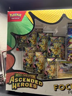 Pokemon TCG Ascended Heroes Focused Fighters Premium Box Hawlucha EX - Image 4