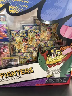 Pokemon TCG Ascended Heroes Focused Fighters Premium Box Hawlucha EX - Image 5
