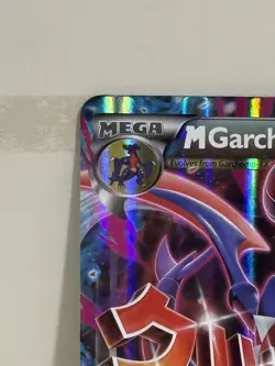 Pokemon TCG M Garchomp EX XY168 XY Promo Holo English 2016 210 HP Mega jumbo - Image 2