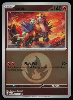 Entei (Energy Symbol) 025/217 Rare Ascended Heroes Reverse Holo Near Mint - Image 1