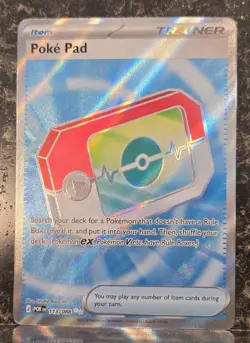 Poke Pad - 113/088 Full Art - Perfect Order Pokemon Trainer NM/M - Image 1