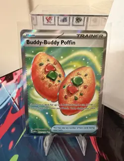 Buddy-Buddy Poffin Me01: Mega Evolution 167/132 Ultra Rare Holo English - Image 1