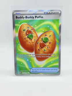 Pokemon TCG Mega Evolution Buddy-Buddy Poffin 167/132 NM - Image 1