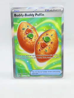Pokemon TCG Mega Evolution Buddy-Buddy Poffin 167/132 NM - Image 2