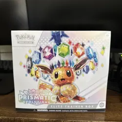 Pokemon Prismatic Evolutions ETB Elite Trainer Box Brand New Factory Sealed - Image 1