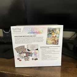 Pokemon Prismatic Evolutions ETB Elite Trainer Box Brand New Factory Sealed - Image 3