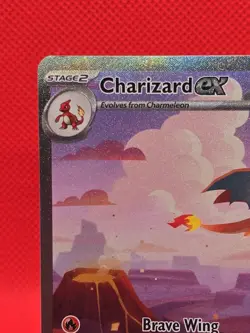 Pokemon TCG Scarlet & Violet 151 #199/165 Charizard ex SIR - Image 3