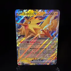 The Pokemon Company Zapdos ex 145/165 SV 151 Double Rare Full Art Holo EN - Image 1