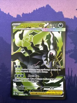 Pokemon Mega Darkrai EX Ultra Rare 101/084 Pitch Black - Image 1