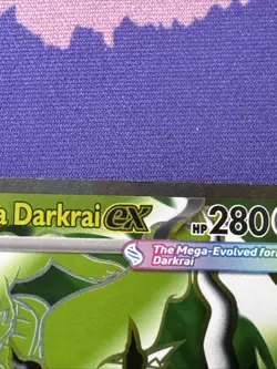Pokemon Mega Darkrai EX Ultra Rare 101/084 Pitch Black - Image 3