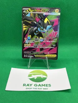 Pokemon TCG Mega Zeraora ex 098/084 Pitch Black Holo Full Art Near Mint - Image 1