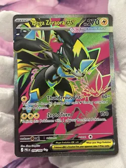 Pokemon TCG Mega Zeraora ex 098/084 Pitch Black Holo Full Art Near Mint - Image 3