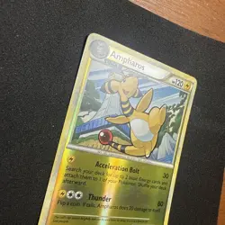 Pokemon Ampharos 14/123 Reverse Holo Rare HeartGold SoulSilver 037💎NM💎 - Image 2