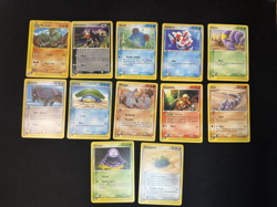 Vintage Ereader lot of 12 Pokemon Expedition - LP - Machoke / Houndor - Image 1