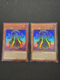 X2 YuGiOh The Phantom Knights of Decayed Cloak CORI-EN018 Chaos Origins NM - Image 1
