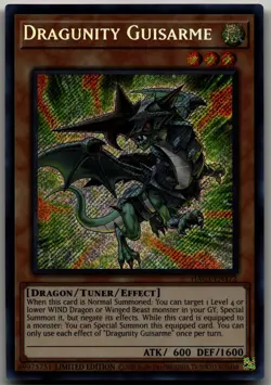 Dragunity Guisarme Secret Rare Hidden Arsenal: Chapter 1 HAC1-EN172 LP - Image 1