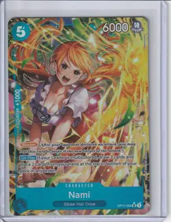 One Piece TCG | Nami Alt Art OP11-054 A Fist of Divine Speed - Image 1