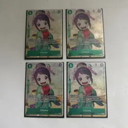 One Piece TCG Otama Alt Art Playset 4x OP07-022 PLAYSET ALT ART BUNDLE NM - Image 1