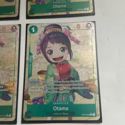 One Piece TCG Otama Alt Art Playset 4x OP07-022 PLAYSET ALT ART BUNDLE NM - Image 4
