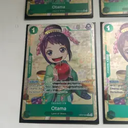 One Piece TCG Otama Alt Art Playset 4x OP07-022 PLAYSET ALT ART BUNDLE NM - Image 5