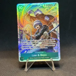 One Piece Starter Deck 24: GREEN Jewelry Bonney #ST24-004 Law & Bepo Super Rare - Image 2