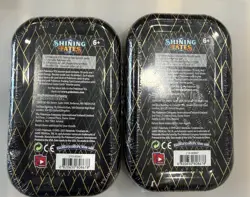 Pokemon Shining Fates Mini Tin New Sealed - Lot of 2 Manaphy, and Celebi - Image 2