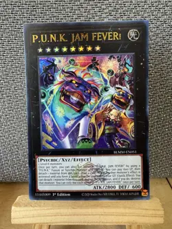 P.U.N.K. JAM FEVER! BLMM-EN051 Battles of Legend: Monster Mayhem 1st Edition NM - Image 1