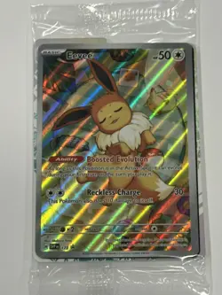 Eevee Pokemon Scarlet & Violet Promo #173 Sealed - Image 1