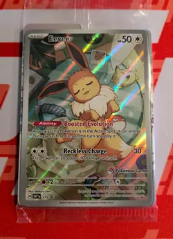 (SEALED) Eevee 173 SV Scarlet & Violet Promo Holo Pokemon Center Exclusive EN - Image 1