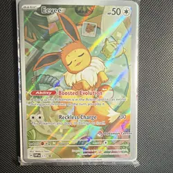 Pokemon center stamped sealed promo TCG Eevee 173 Sv: Scarlet & Violet Promo - Image 2