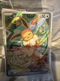 Pokemon TCG Eevee Black Star Promo 173 Scarlet Violet Sealed Prismatic Etb - Image 1