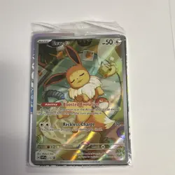 Pokemon TCG Eevee Sv: Scarlet & Violet Promo 173 Holo Promo 50HP English SEALED - Image 1