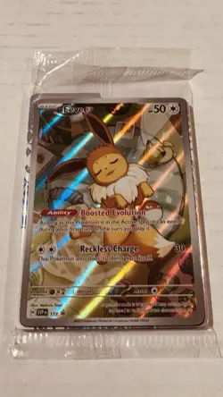 Pokemon TCG Eevee Sv: Scarlet & Violet Promo 173 Holo Promo 50HP English SEALED - Image 2