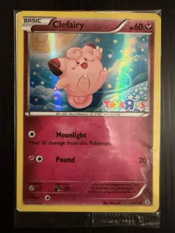 Pokemon Clefairy Toys R Us Sealed Promo Generations Holo 50/83 - English Card - Image 1