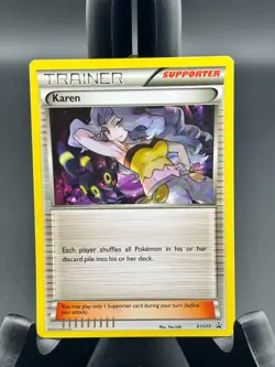 Karen - XY177 Promo - Pokemon TCG Card - Umbreon Cameo XY 177 - Image 1