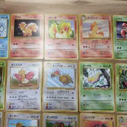 Vintage Old Back Japanese Pokemon Card 30 Card Collection Lot One Owner - Image 3